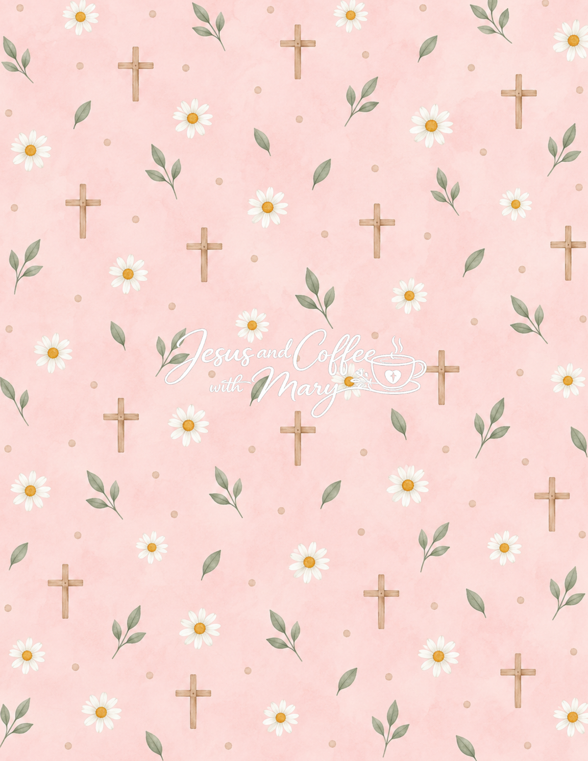 Daisy & Cross Ephemera Printable Set | Hidden Paperclip, Tags & Bible Journaling Supplies