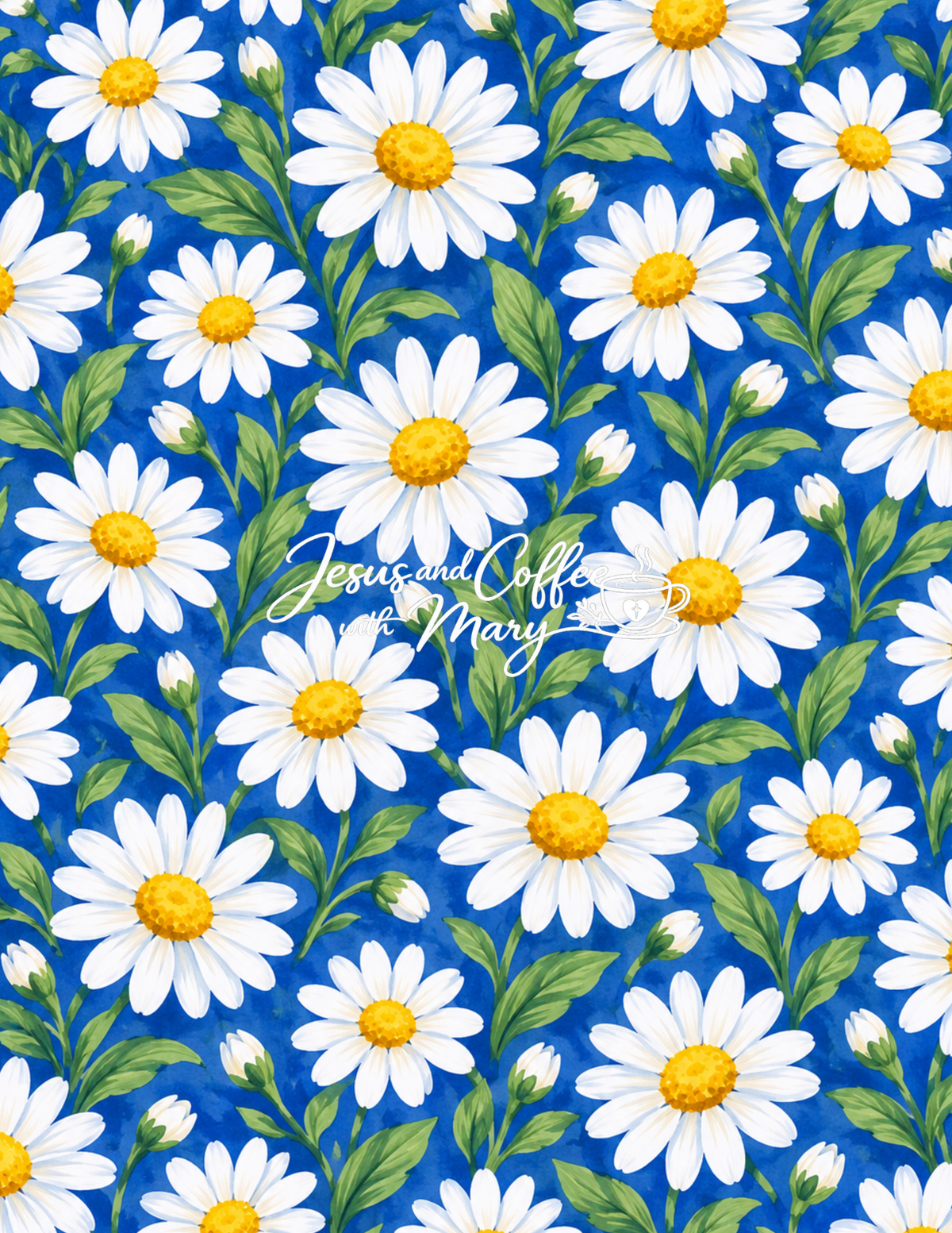 Daisy Printable Papers | 24 Bible Tip-In & Scrapbooking Pages